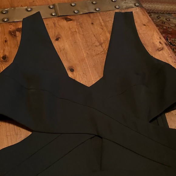 BCBGMaxAzria Black Backless Dress - Picture 4 of 15